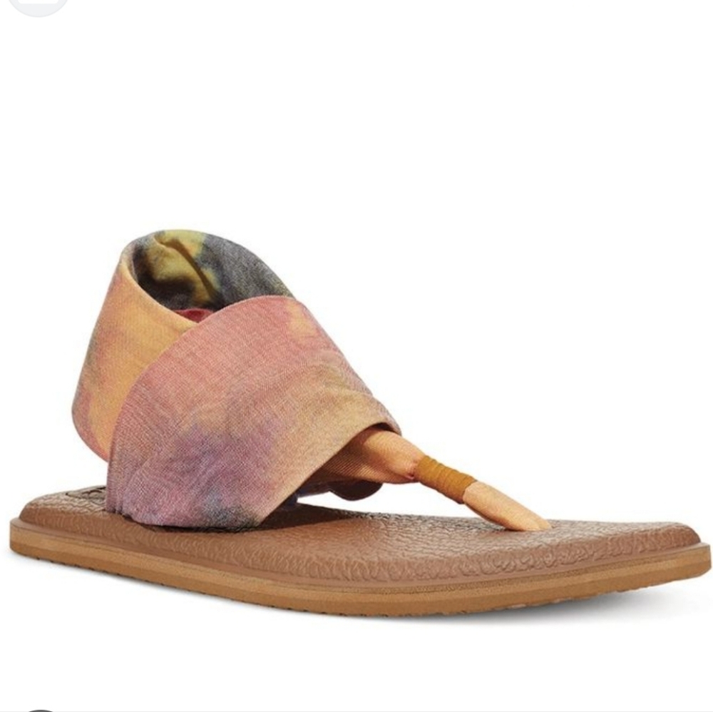 NEW Sanuk Yoga Sling 2 Tye Dye